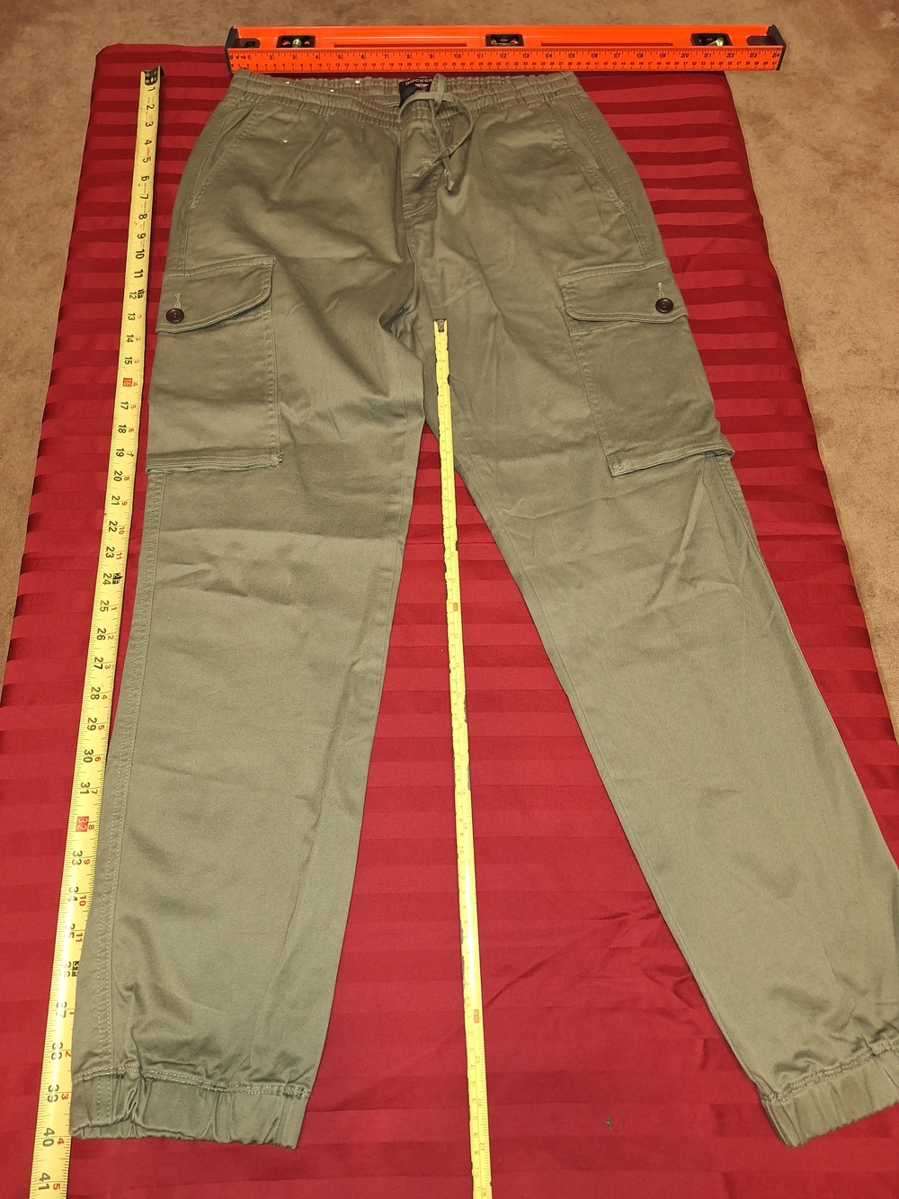 Dockers Olive Green Cargo Jogger Pants